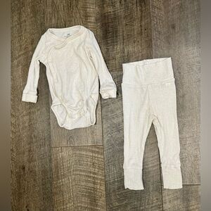 H&M Infant Baby Outfit Set Neutral 6-9 m